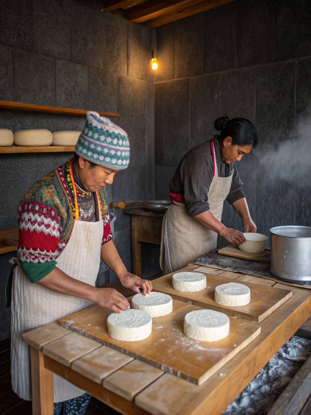 Kalari Cheese Making Process