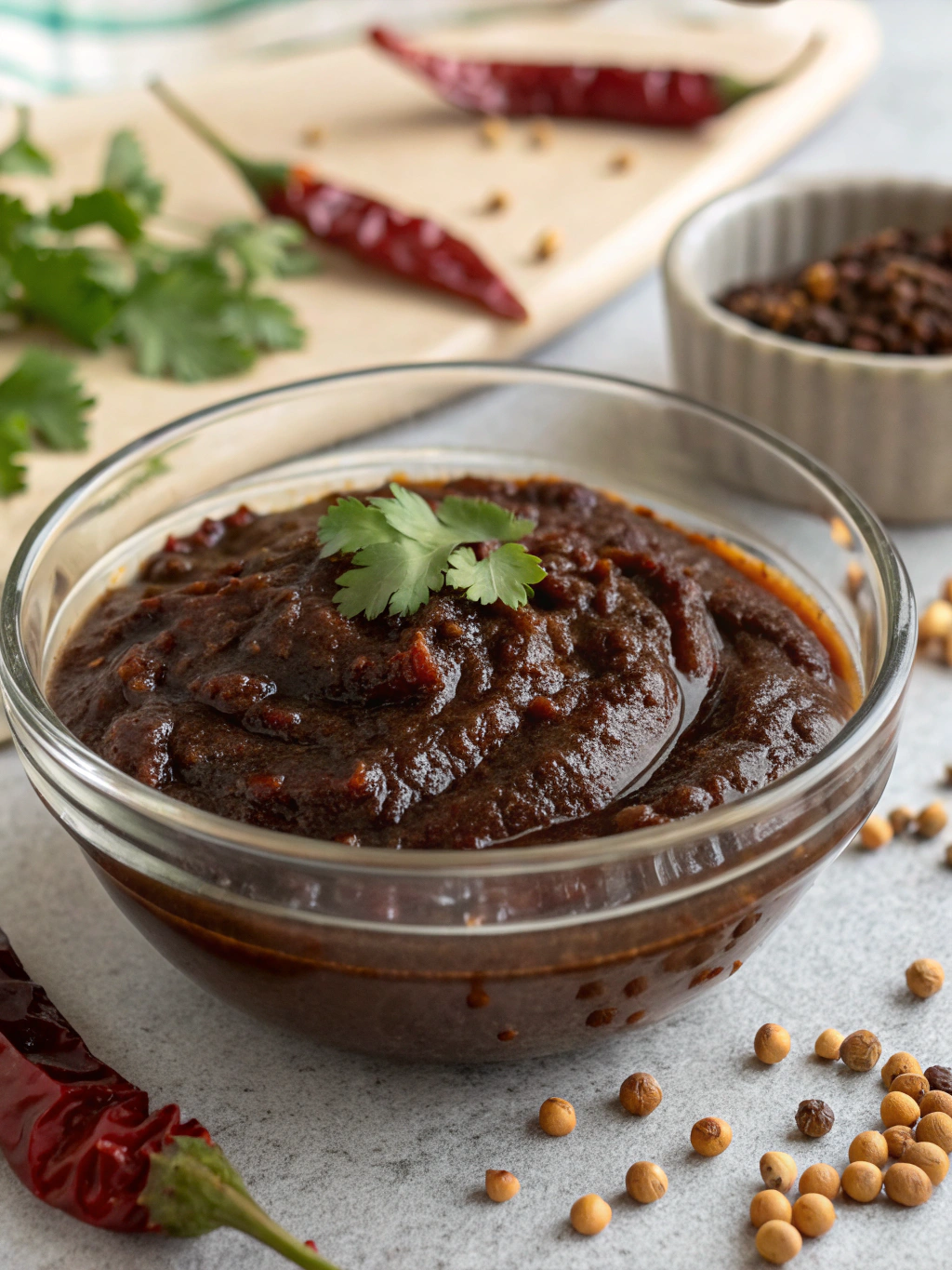 Spicy Red Chutney Dip